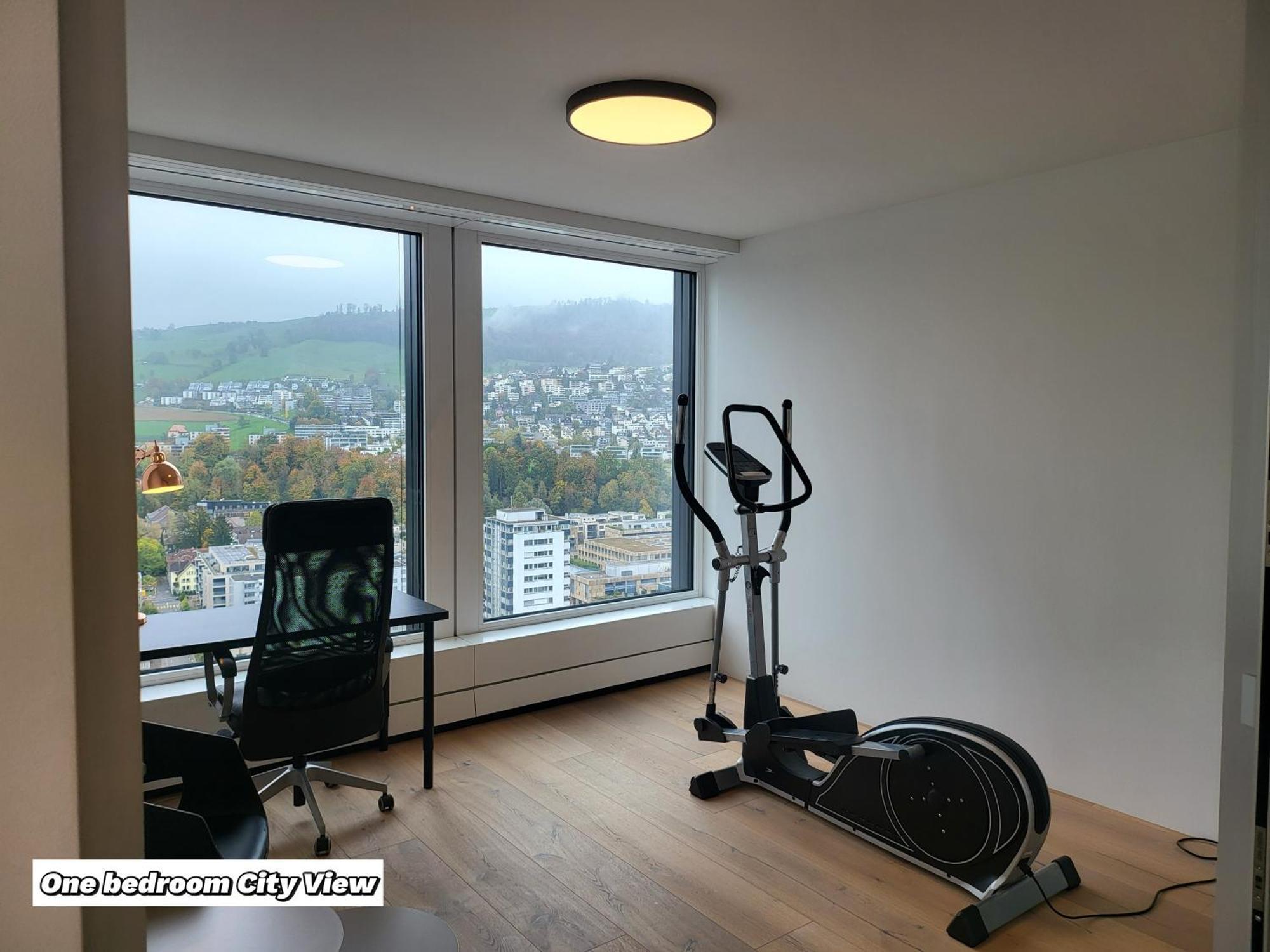 Park Tower City View Apartments Zug Eksteriør billede