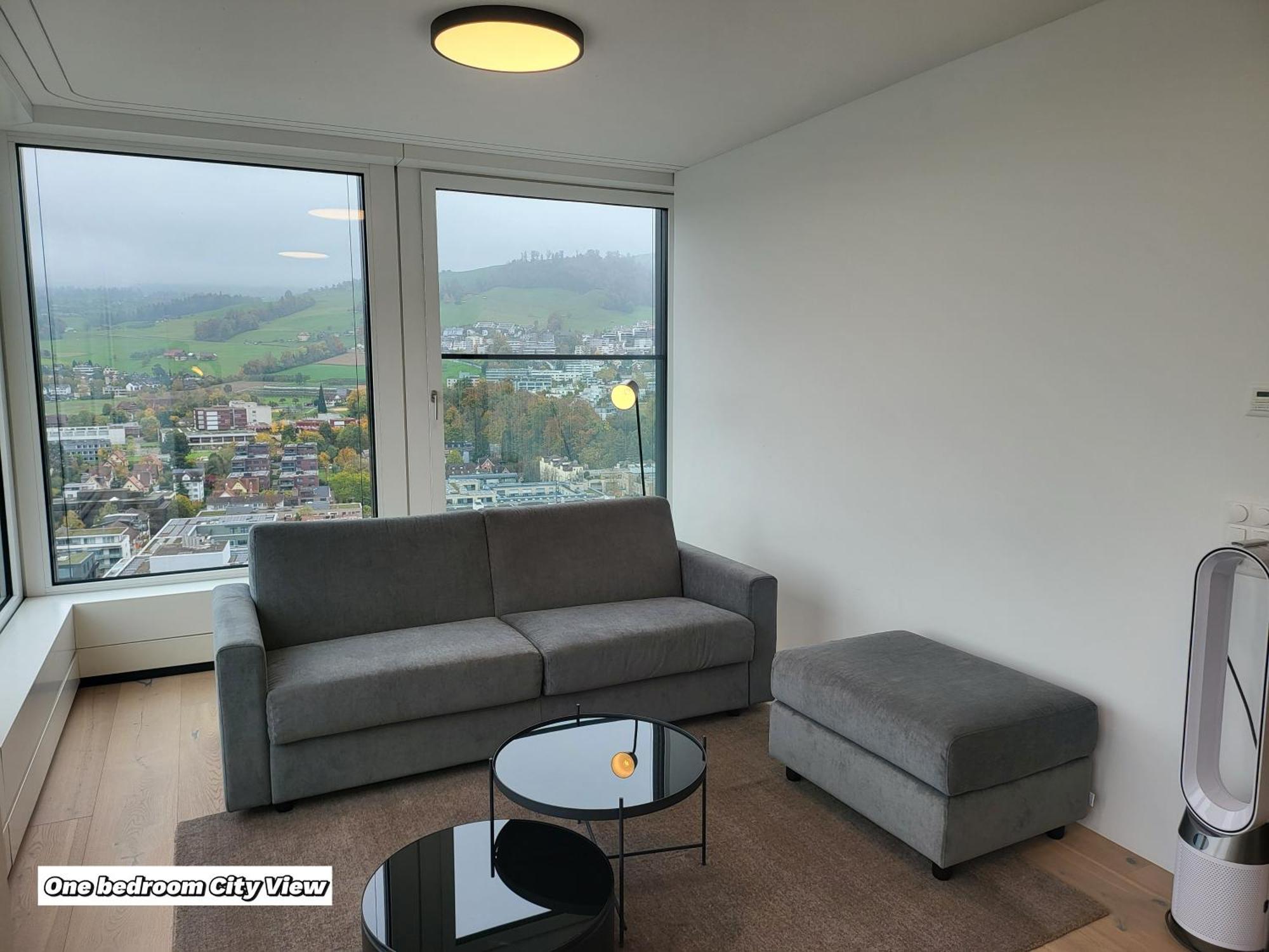 Park Tower City View Apartments Zug Eksteriør billede