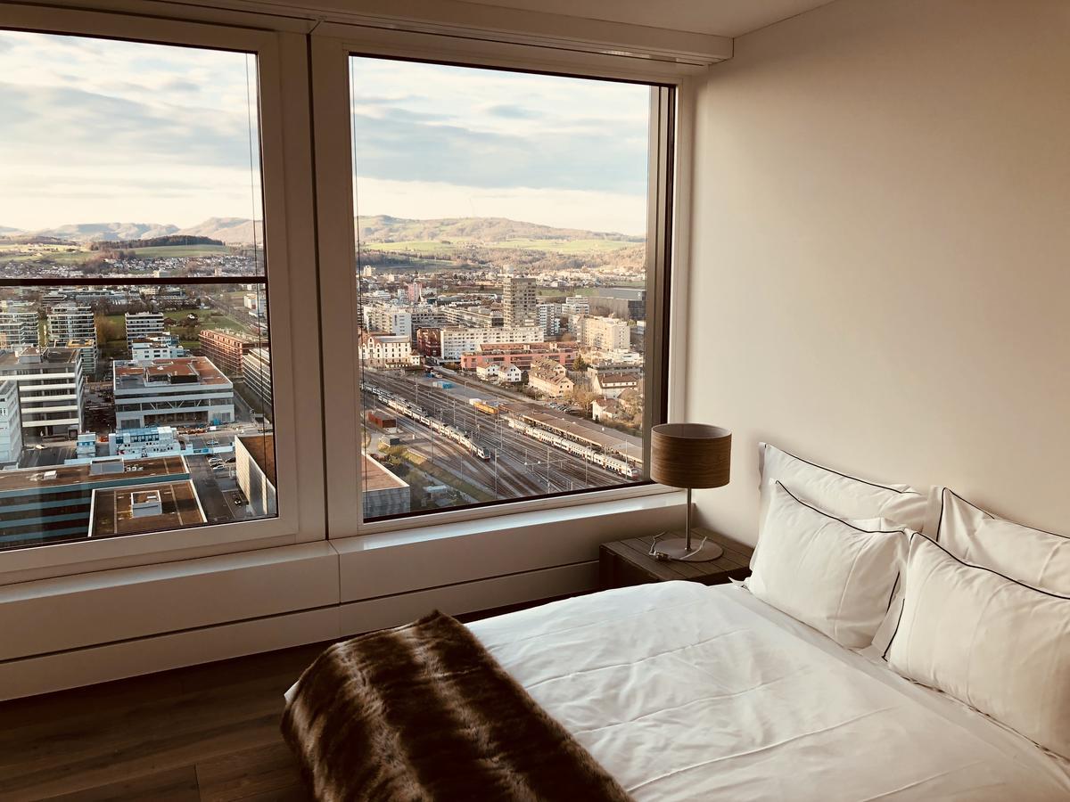 Park Tower City View Apartments Zug Eksteriør billede