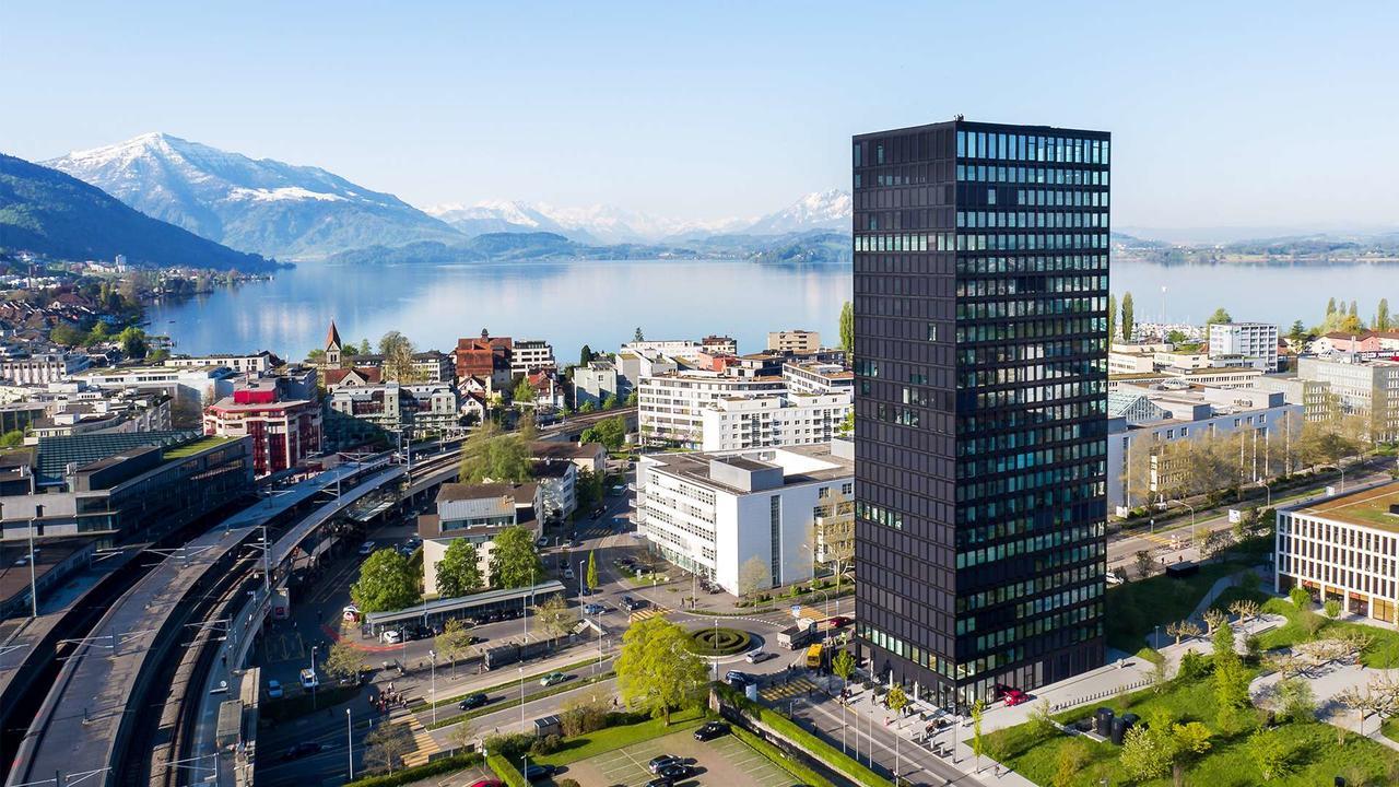Park Tower City View Apartments Zug Eksteriør billede
