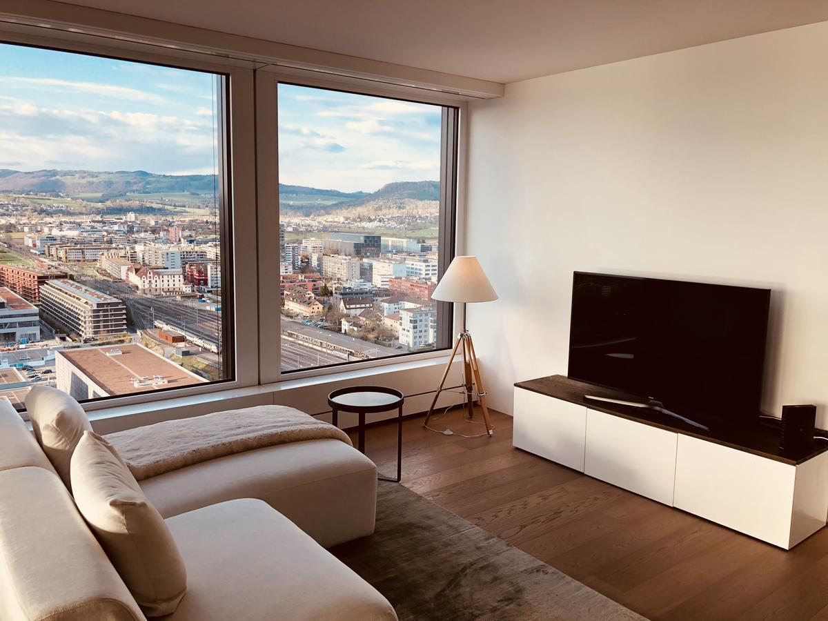 Park Tower City View Apartments Zug Eksteriør billede